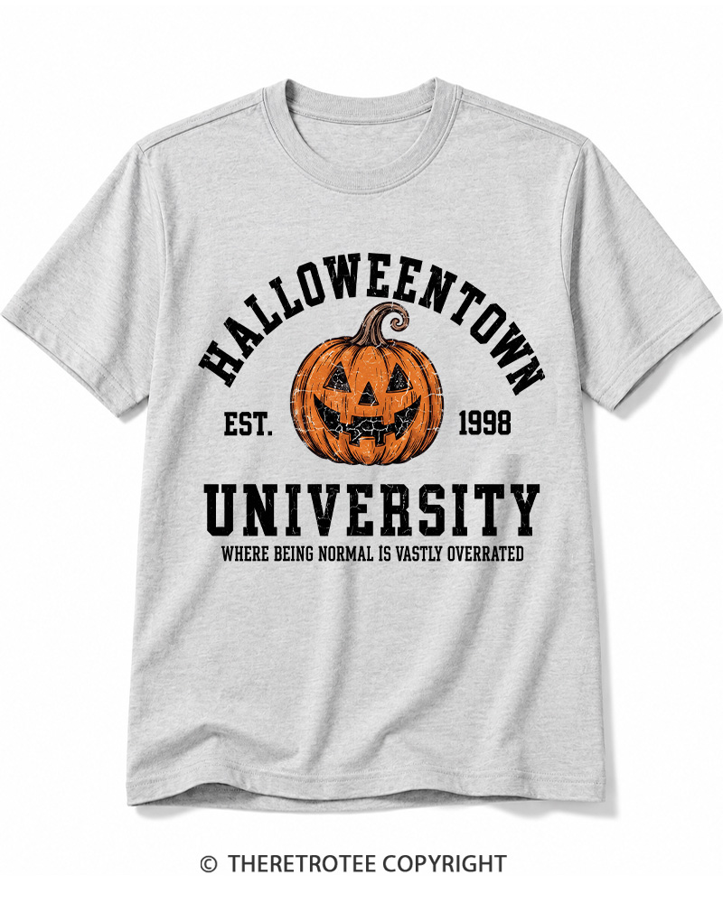 TheRetroTee Halloweentown University Halloween Cotton T-Shirt