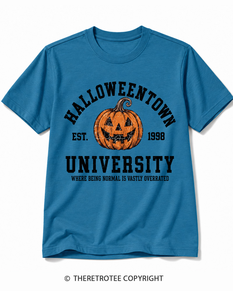 TheRetroTee Halloweentown University Halloween Cotton T-Shirt