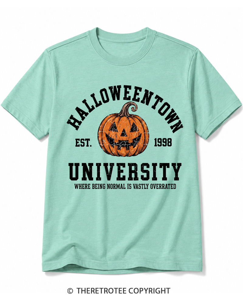 TheRetroTee Halloweentown University Halloween Cotton T-Shirt