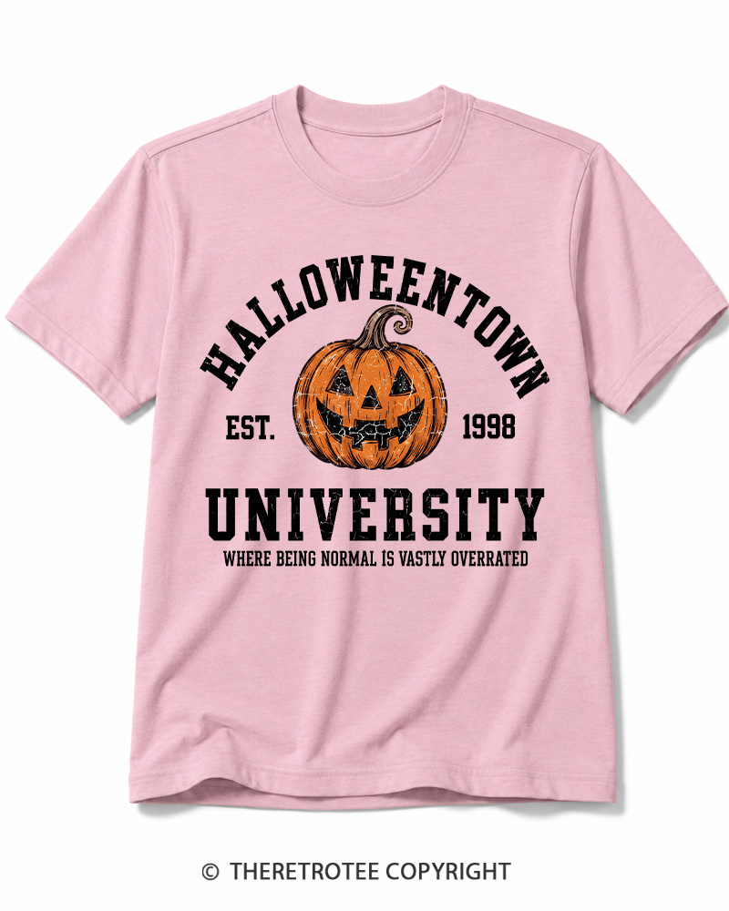 TheRetroTee Halloweentown University Halloween Cotton T-Shirt