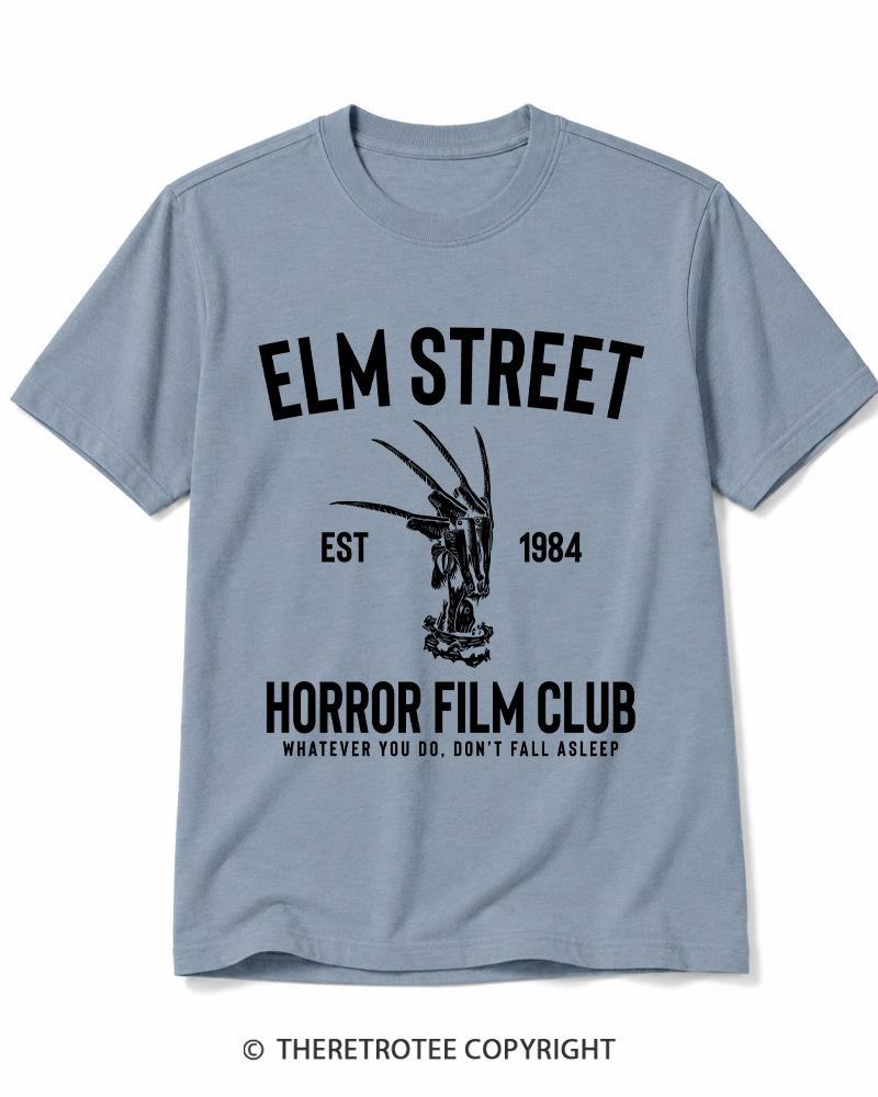 TheRetroTee Horror Film Club 1980s Cotton T-Shirt