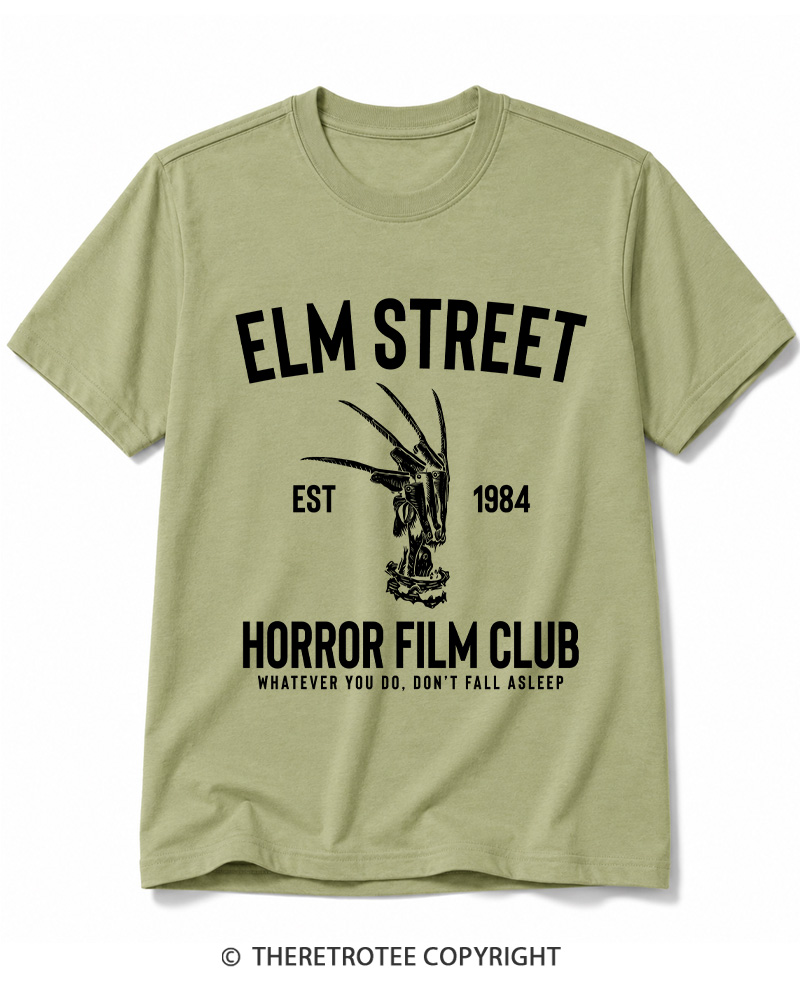 TheRetroTee Horror Film Club 1980s Cotton T-Shirt