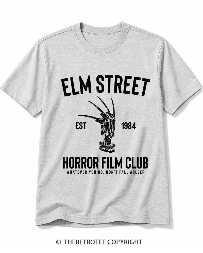 TheRetroTee Horror Film Club 1980s Cotton T-Shirt