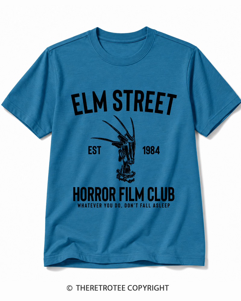 TheRetroTee Horror Film Club 1980s Cotton T-Shirt