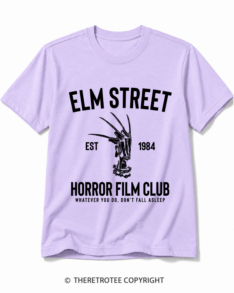 TheRetroTee Horror Film Club 1980s Cotton T-Shirt