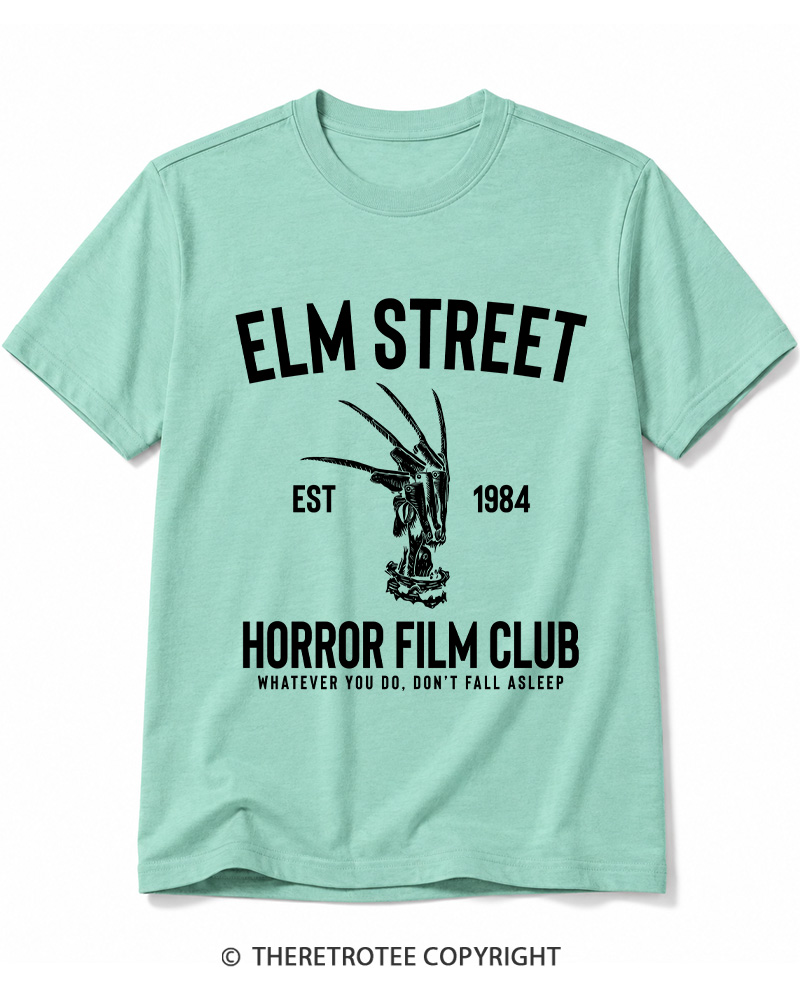 TheRetroTee Horror Film Club 1980s Cotton T-Shirt