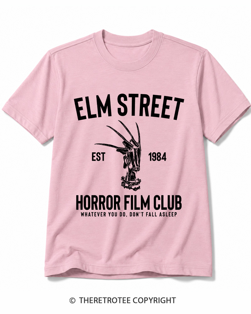 TheRetroTee Horror Film Club 1980s Cotton T-Shirt