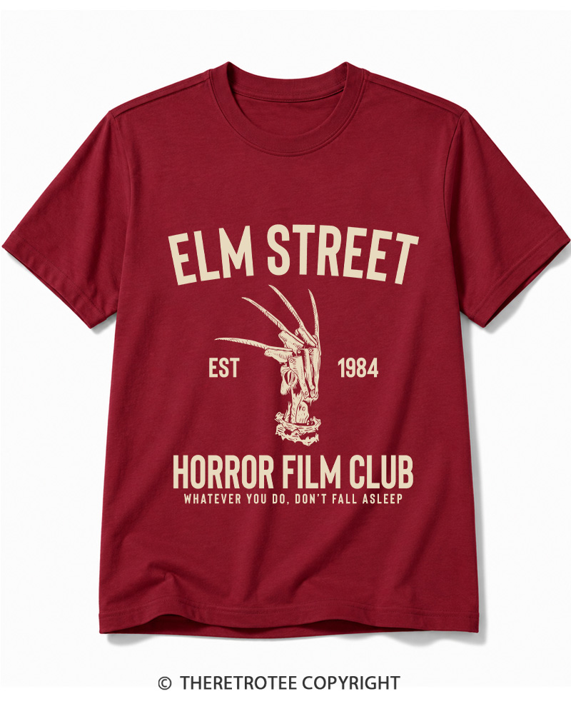 TheRetroTee Horror Film Club 1980s Cotton T-Shirt