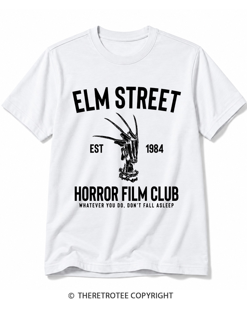 TheRetroTee Horror Film Club 1980s Cotton T-Shirt