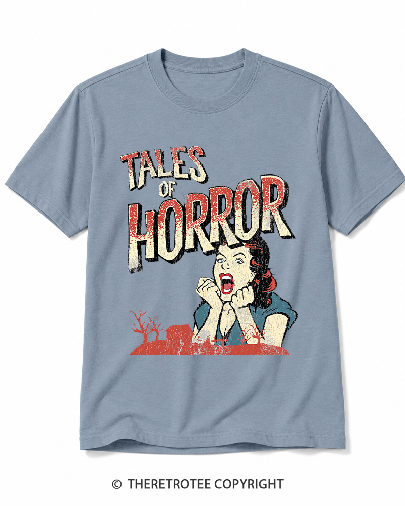 TheRetroTee Horror Movie 1950s Cotton T-Shirt