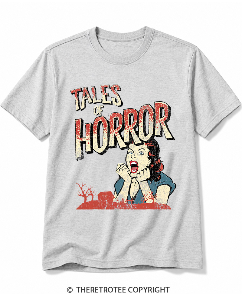 TheRetroTee Horror Movie 1950s Cotton T-Shirt
