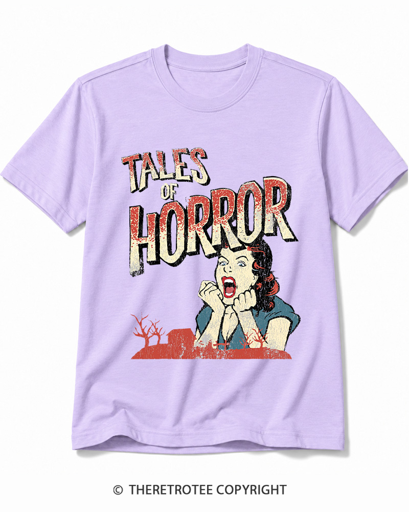 TheRetroTee Horror Movie 1950s Cotton T-Shirt