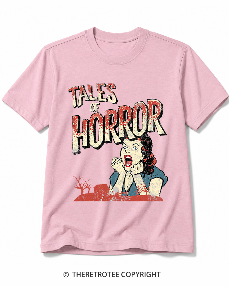 TheRetroTee Horror Movie 1950s Cotton T-Shirt