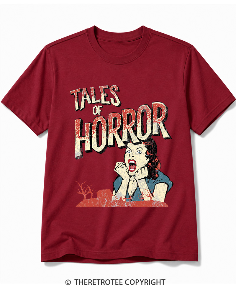 TheRetroTee Horror Movie 1950s Cotton T-Shirt