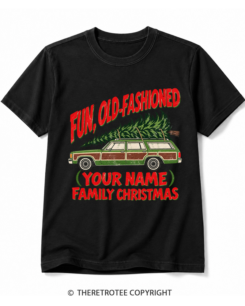 TheRetroTee Fun Old-Fashioned 1980s Cotton T-Shirt