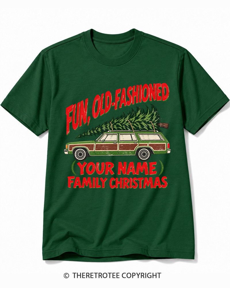 TheRetroTee Fun Old-Fashioned 1980s Cotton T-Shirt