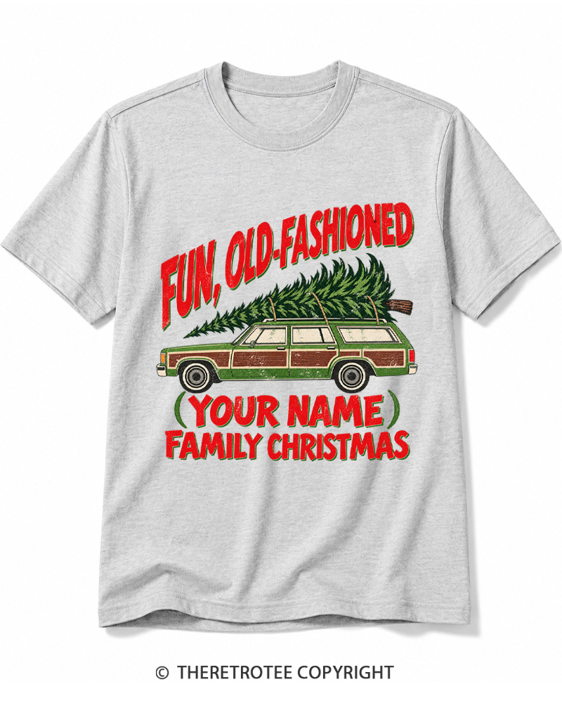 TheRetroTee Fun Old-Fashioned 1980s Cotton T-Shirt