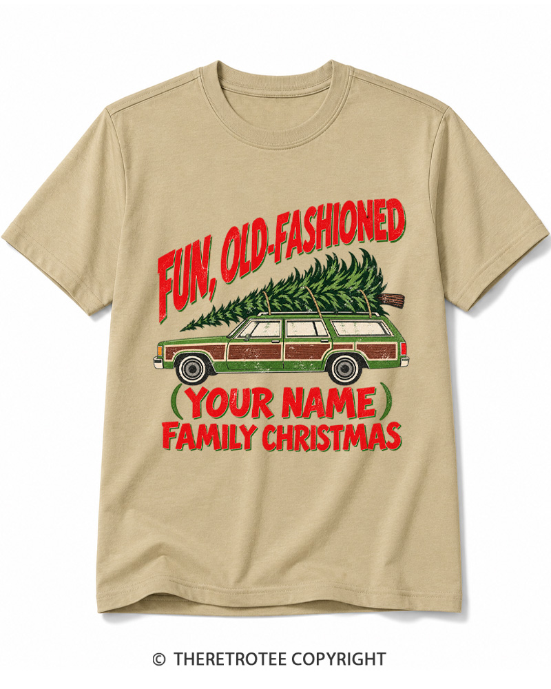 TheRetroTee Fun Old-Fashioned 1980s Cotton T-Shirt