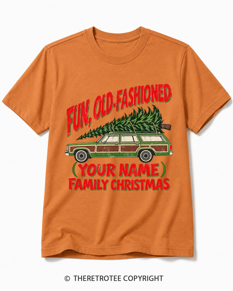 TheRetroTee Fun Old-Fashioned 1980s Cotton T-Shirt