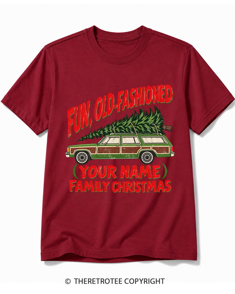 TheRetroTee Fun Old-Fashioned 1980s Cotton T-Shirt