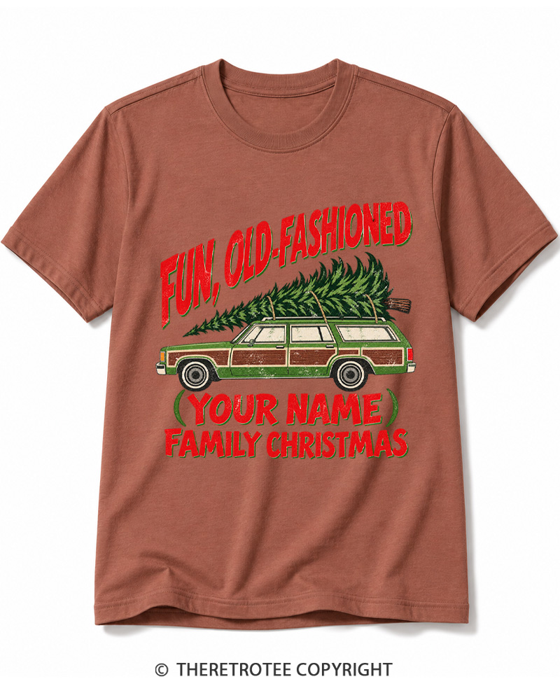 TheRetroTee Fun Old-Fashioned 1980s Cotton T-Shirt