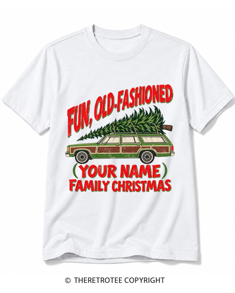 TheRetroTee Fun Old-Fashioned 1980s Cotton T-Shirt