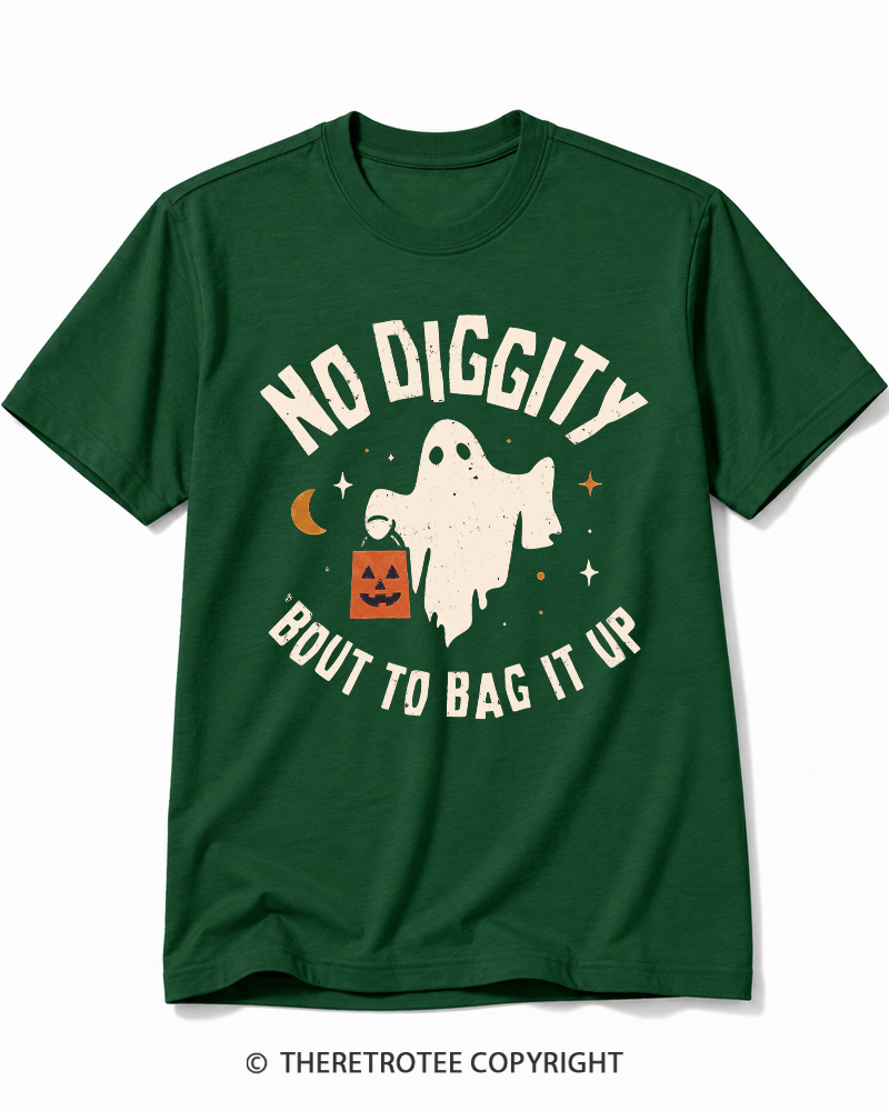 TheRetroTee No Diggity, Bout to Bag It Up 2000s Cotton T-Shirt