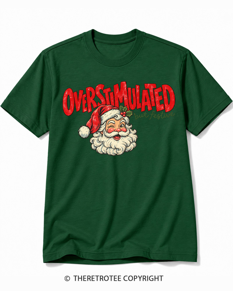 TheRetroTee Overstimulated 1960s Cotton T-Shirt