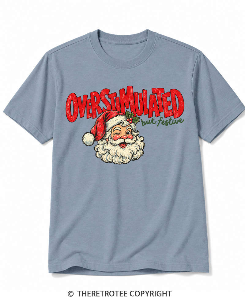 TheRetroTee Overstimulated 1960s Cotton T-Shirt
