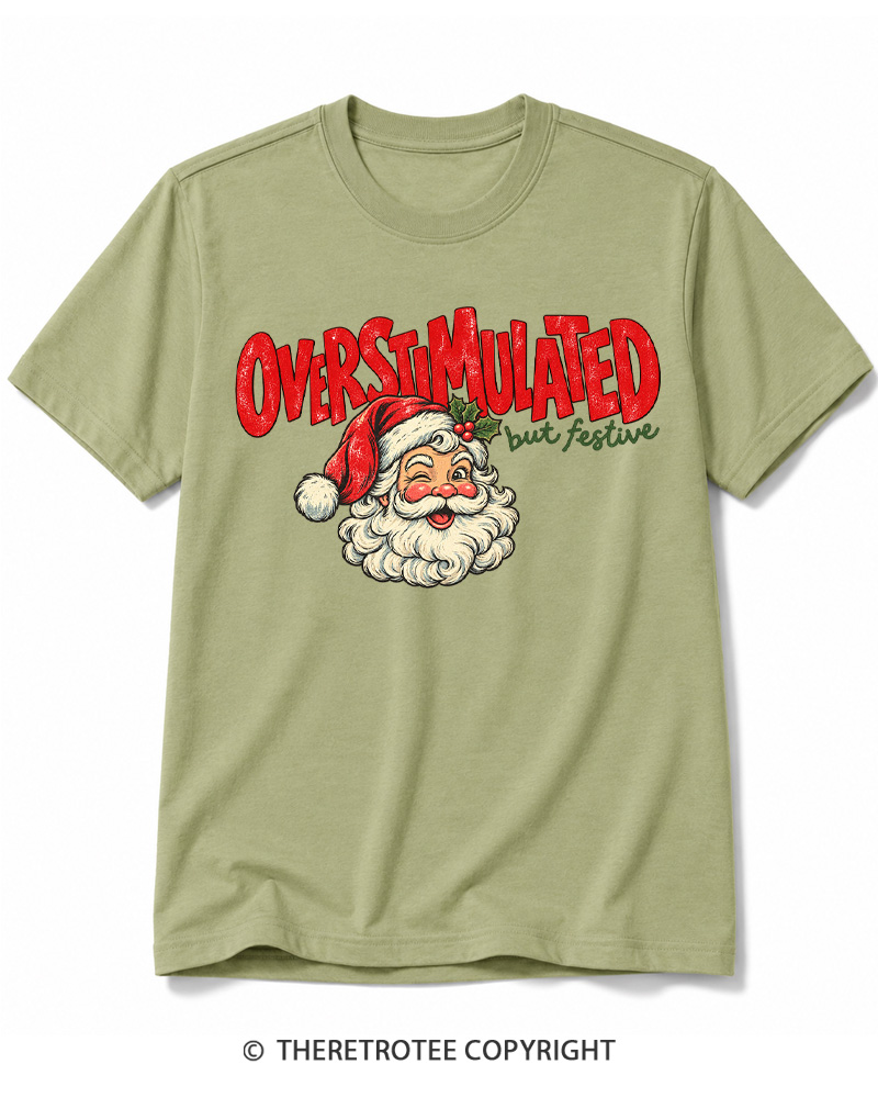 TheRetroTee Overstimulated 1960s Cotton T-Shirt