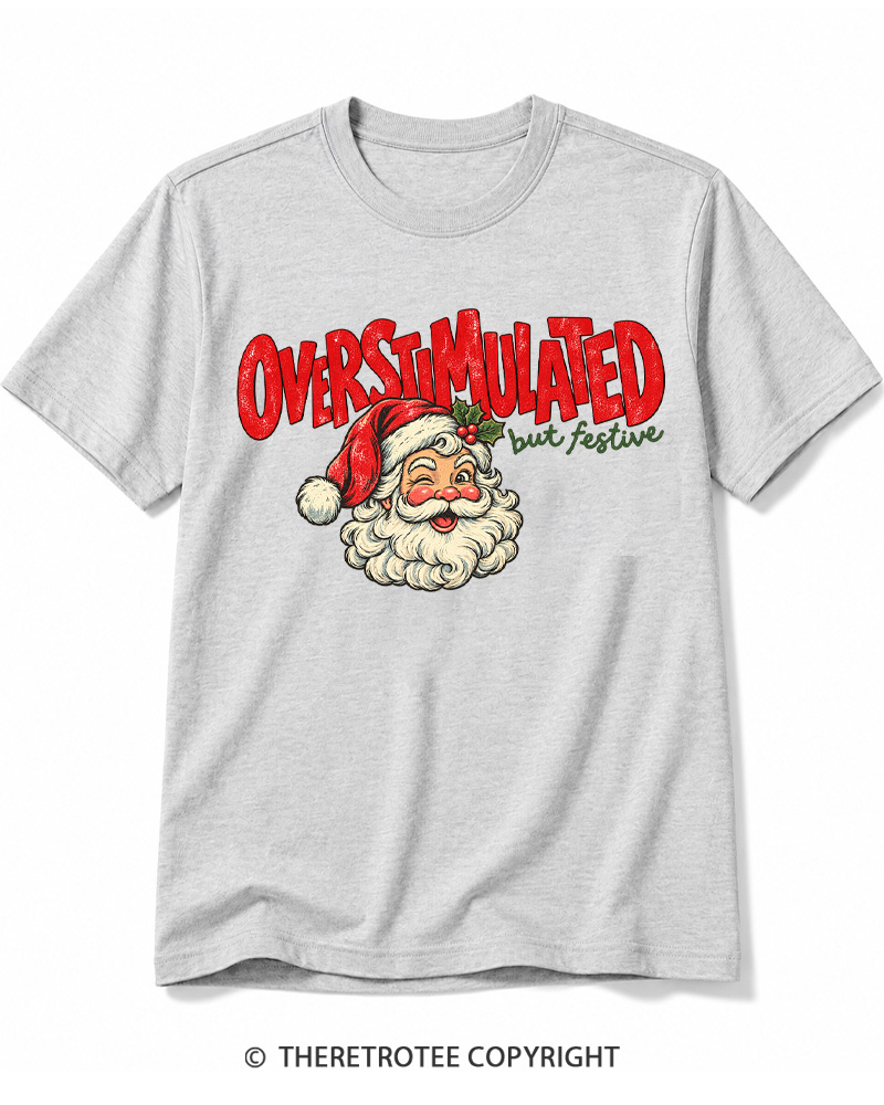 TheRetroTee Overstimulated 1960s Cotton T-Shirt