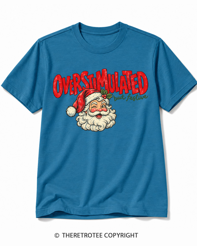 TheRetroTee Overstimulated 1960s Cotton T-Shirt