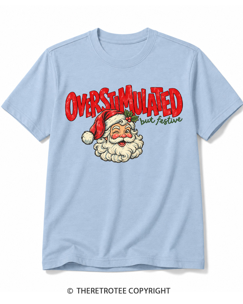 TheRetroTee Overstimulated 1960s Cotton T-Shirt
