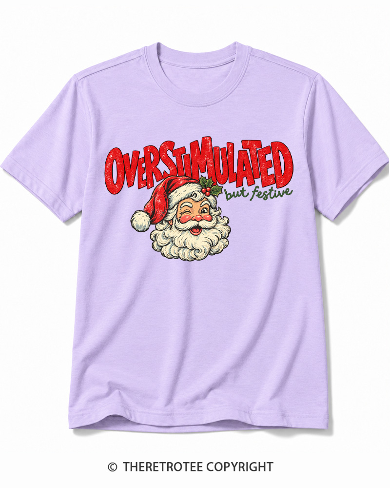 TheRetroTee Overstimulated 1960s Cotton T-Shirt