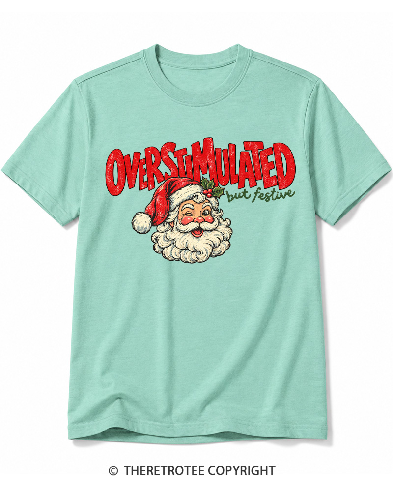 TheRetroTee Overstimulated 1960s Cotton T-Shirt