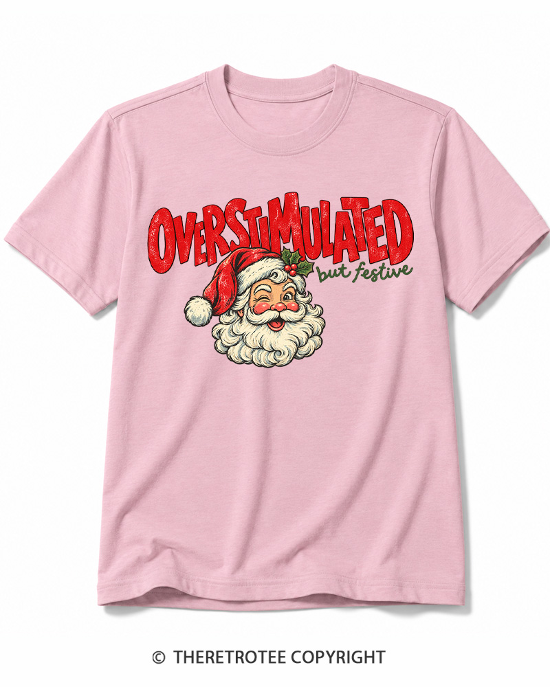TheRetroTee Overstimulated 1960s Cotton T-Shirt