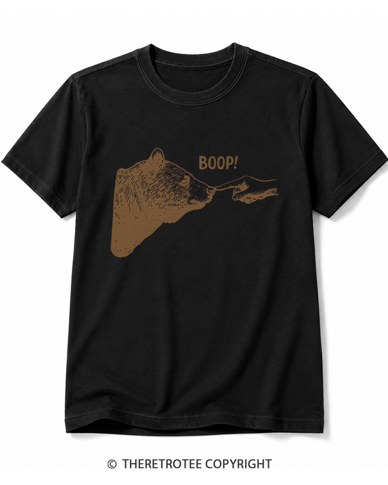 TheRetroTee Boop 1990s Cotton T-Shirt
