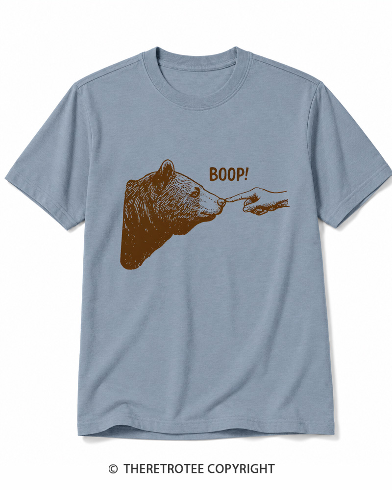 TheRetroTee Boop 1990s Cotton T-Shirt