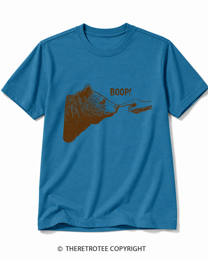 TheRetroTee Boop 1990s Cotton T-Shirt