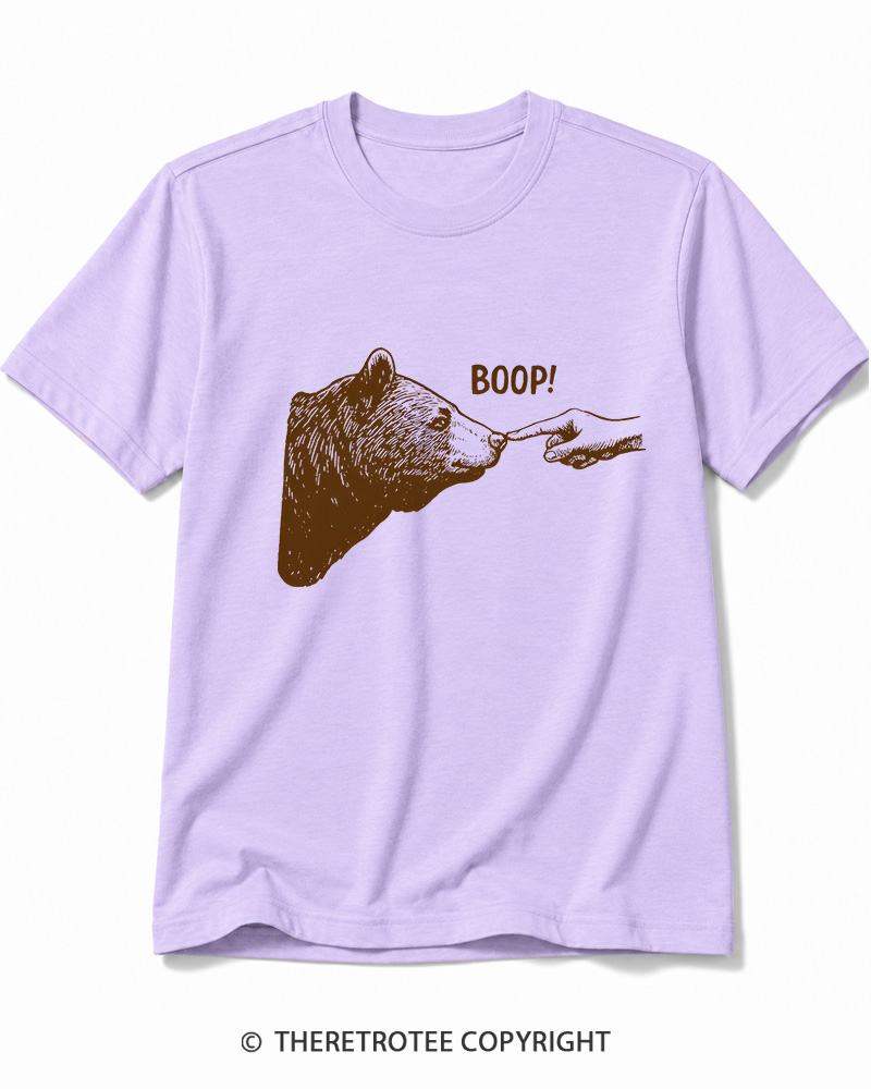 TheRetroTee Boop 1990s Cotton T-Shirt