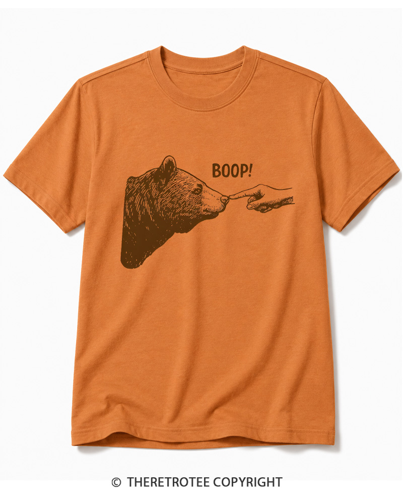 TheRetroTee Boop 1990s Cotton T-Shirt