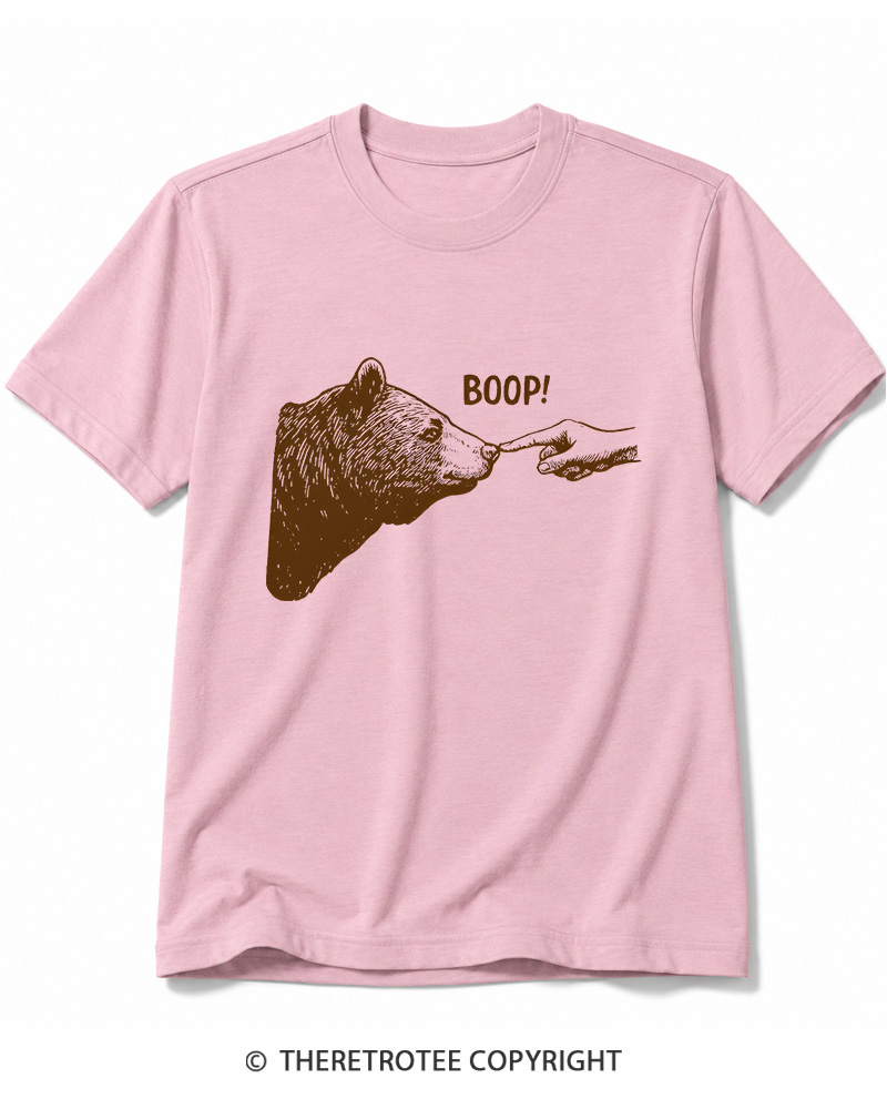 TheRetroTee Boop 1990s Cotton T-Shirt