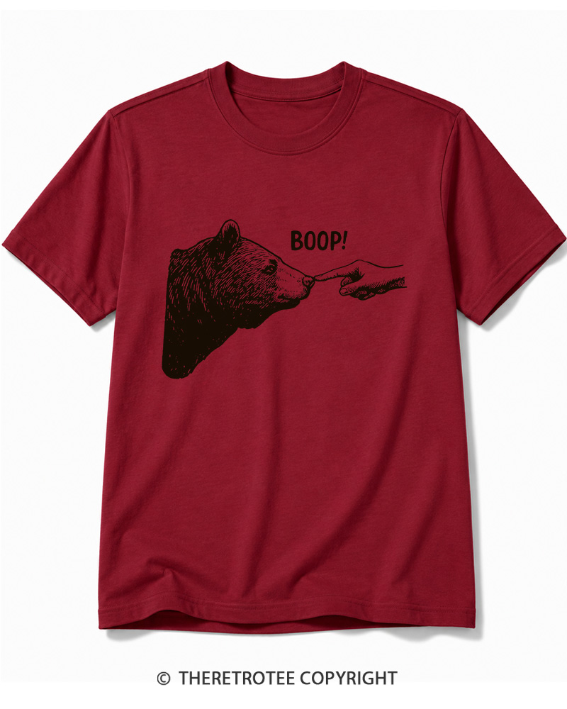 TheRetroTee Boop 1990s Cotton T-Shirt
