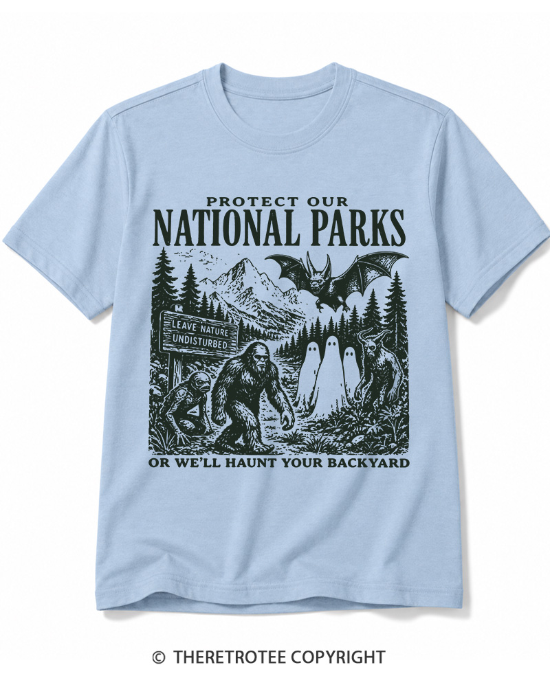 TheRetroTee Protect Our National Parks Cotton T-Shirt