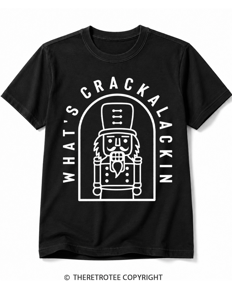 TheRetroTee What’s Crackalackin Vintage Cotton T-Shirt