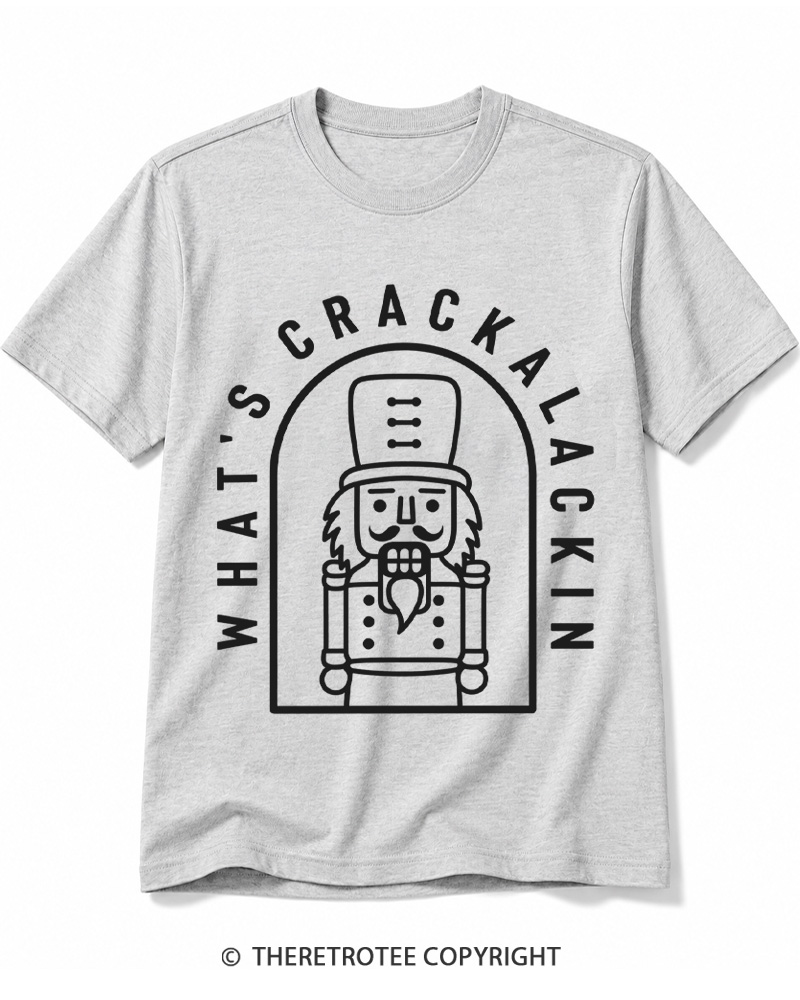 TheRetroTee What’s Crackalackin Vintage Cotton T-Shirt