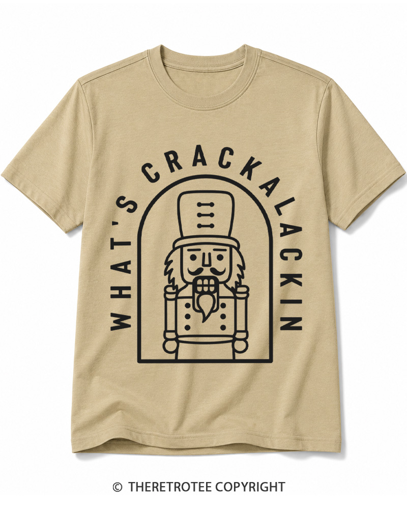 TheRetroTee What’s Crackalackin Vintage Cotton T-Shirt