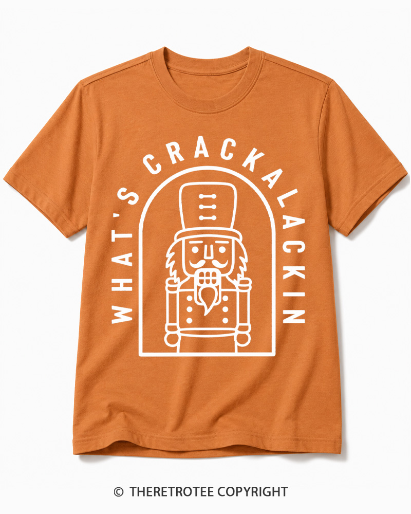 TheRetroTee What’s Crackalackin Vintage Cotton T-Shirt