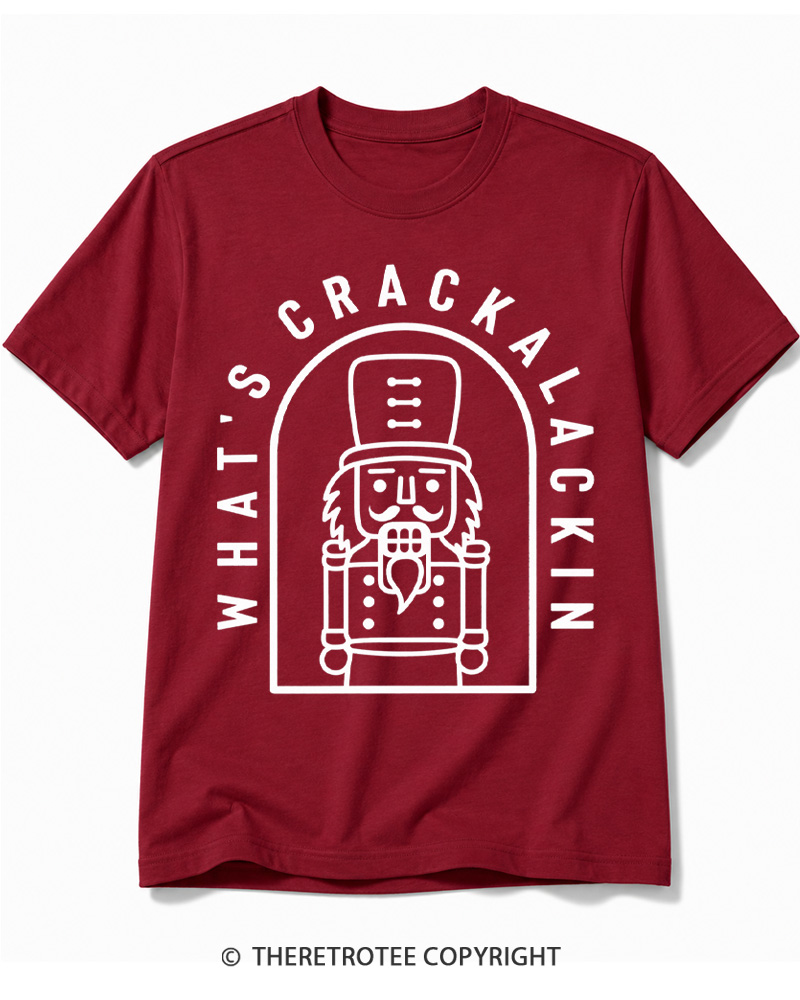 TheRetroTee What’s Crackalackin Vintage Cotton T-Shirt