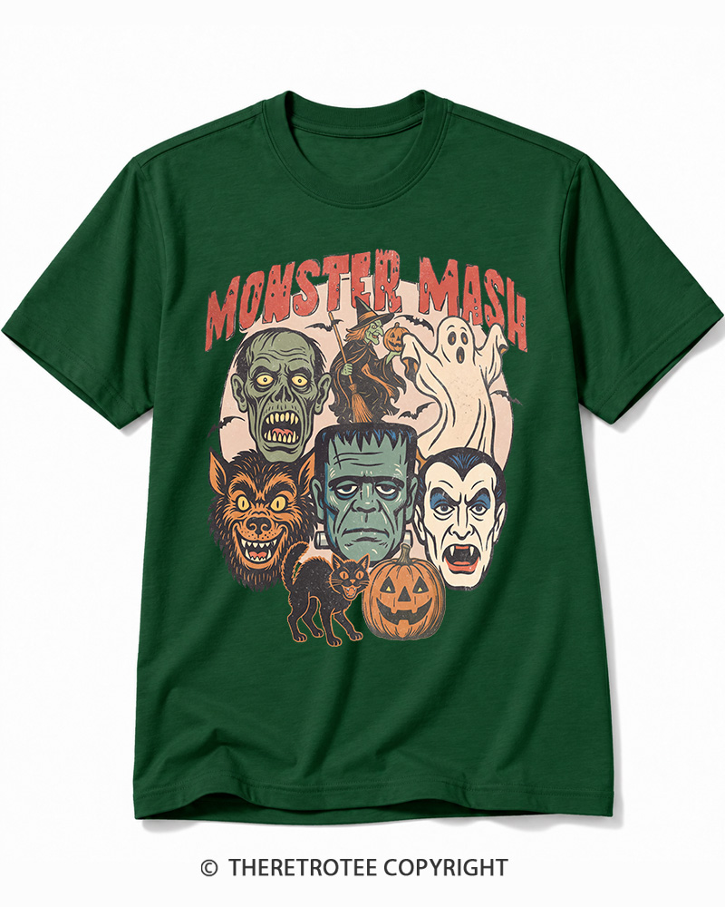 TheRetroTee Retro Halloween Spooky Season 1970s Cotton T-Shirt